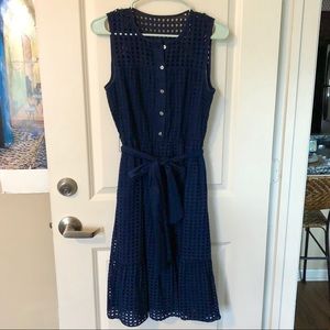 J. Crew Navy Dress